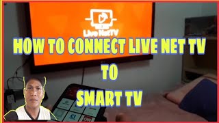 HOW TO CONNECT LIVENET TV APP TO SMART TV [upl. by Lahcsap]