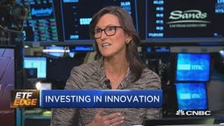 Ark Invests Cathie Woods defends her Tesla to 4000 call [upl. by Andrea655]