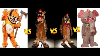 Cual es el mejor animatronico de the banana Splits Julmotriz [upl. by Turino]