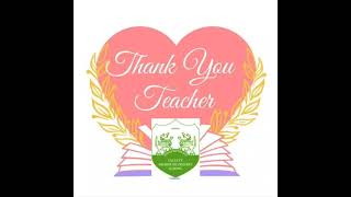 THANK YOU TEACHER  TEACHERS DAY SPECIAL SONG Lyrics in Description [upl. by Jacobo748]