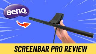 BENQ ScreenBar PRO Review 2024  A Monitor Light Bar [upl. by Lirbij423]