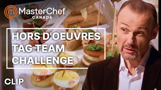 Masterchef Tag Team Challenge  MasterChef Canada  MasterChef World [upl. by Yren]