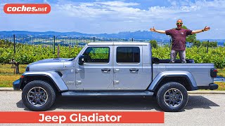 JEEP GLADIATOR Pickup  Prueba  Test  Review en español  cochesnet [upl. by Deeas]