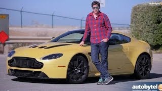 2014 Aston Martin V12 Vantage S Test Drive Video Review [upl. by Daney367]