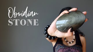 Obsidian Stone Meanings Uses amp Healing Properties  AZ Satin Crystals [upl. by Ettenom]