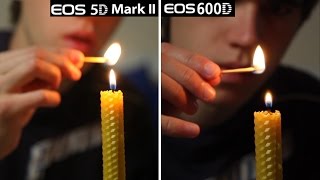 Canon 5D MarkII vs 600DT3i Video Quality Test [upl. by Rehpotsrik]