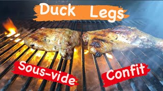 How to make Duck Leg Confit Sous Vide EASY [upl. by Ahsekin821]