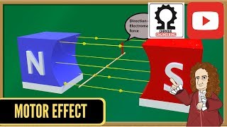 How Electric Motor Works  The Motor Effect [upl. by Soma]