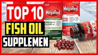 ✅ Top 10 Best Fish Oil Supplements of 2024 [upl. by Floss]