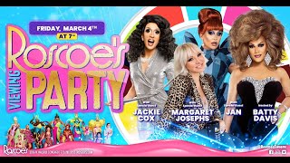 Jan Jackie Cox amp Margaret Josephs Roscoes RPDR Season 14 Viewing Party with Batty Davis [upl. by Myrtia]