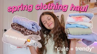 HUGE springsummer try on haul 2021 [upl. by Jose]