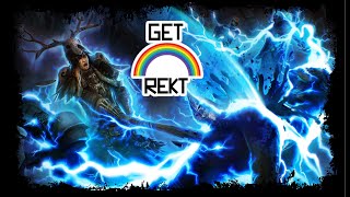 Grim Dawn Guide  How to lvl a Shaman 2h lightning Primal Strike [upl. by Akinehs]