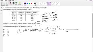 SOA Exam P Question 19  Conditional Probability [upl. by Lumbard]