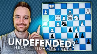 Chess Fundamentals 1 Undefended Pieces [upl. by Arbed963]