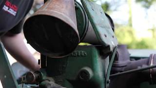 How to start the Rumely Oil Pull  Model X [upl. by Aihsitan477]