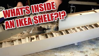 IKEA Lack Shelf  WHATS INSIDE [upl. by Akemad]