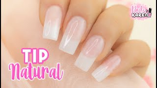 UÑAS ACRILICAS para PRINCIPIANTES  TIP NATURAL [upl. by Aniwde]