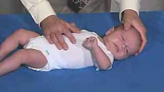 3 Month Primitive Reflexes  Asymmetric Tonic Neck [upl. by Aicire]