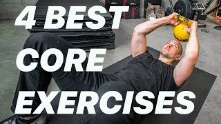 4 Best Core Exercises for Beginners [upl. by Chladek780]