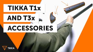 Tikka T1x and T3x Accessories [upl. by Htnamas196]