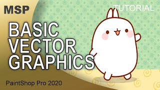 Basic Vector Graphics Tutorial  PaintShop Pro [upl. by Neeroc]