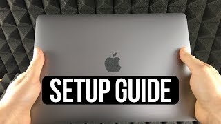 How to SetUp New MacBook Air  first time turning on Manual  step by step guide [upl. by Wang462]