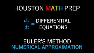 Eulers Method Numerical Solutions for Differential Equations [upl. by Remot108]