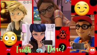 Truth or Dare  Miraculous Ladybug 🐞 Texting Story  REVEAL  Pt1 [upl. by Gaillard57]