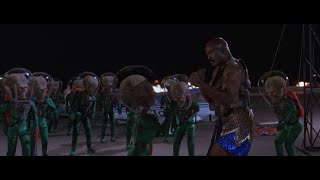 Mars Attacks 1996 Jim Brown Vs Martians [upl. by Neelhtakyram]