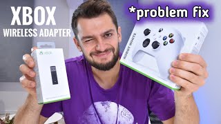 XBOX Wireless Adapter Problem Fixed [upl. by Calan555]