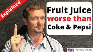 Fruit Juices WORSE than Soft Drinks Here’s Why [upl. by Holsworth]