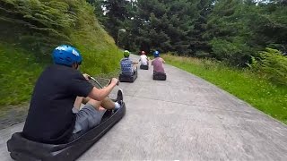 Skyline Luge  Rotorua New Zealand HD [upl. by Eirod]