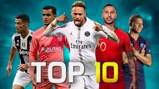 Top 10 Skillful Players in Football 2018 HD [upl. by Mesics]