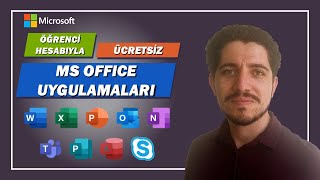 MS Office Uygulamalarını Öğrenci Hesabıyla Bilgisayara Ücretsiz Kurma  MS Excel Word PowerPoint [upl. by Dieter]