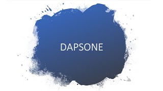 Dapsone [upl. by Assillam461]