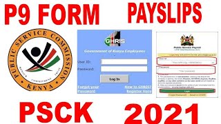 How to access payslips and P9 form for public servants [upl. by Marb388]