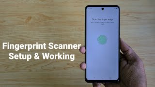 Infinix Note 11S Fingerprint Scanner Setup amp Working [upl. by Ettennat]