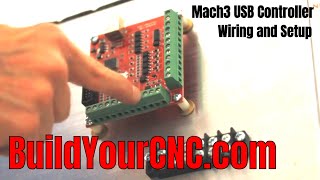 Mach3 USB Controller  Setup wiring and Configuration Part 1 [upl. by Kleiman116]