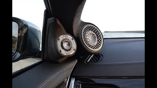 BMW 6GT OEM HighEnd Audio System EXPLAINED  Focal Zapco JL Tchernov Cable Silent Coat Helix [upl. by Jozef]