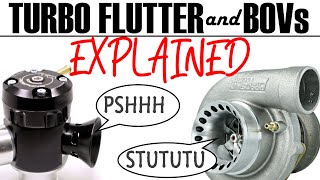 TURBO FLUTTER and BLOW OFF VALVES explained in DETAIL  BOOST SCHOOL 8 [upl. by Hoo]