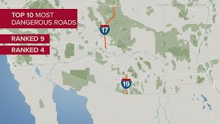 Two Arizona highways rank among the most dangerous in the US [upl. by Bittner]