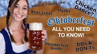 OKTOBERFEST explained by a Munich Native Everything you need to know  Feli from Germany [upl. by Moyer981]