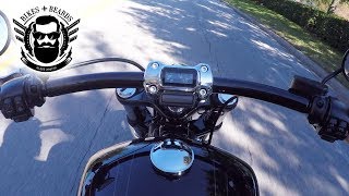 2018 Harley Davidson Breakout 114 Test Ride [upl. by Croydon589]