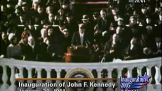 President Kennedy 1961 Inaugural Address [upl. by Hiamerej]