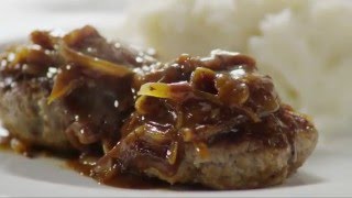 How to Make Hamburger Steak with Onions and Gravy  Allrecipes [upl. by Janeva]