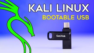 How to Make Kali Linux Bootable USB Drive Installer Version  Quick Way [upl. by Aihsenot237]