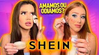 USANDO MAKES DA SHEIN PELA 1ª VEZ com Mari Maria [upl. by Iaverne30]