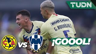 ¡Siempre Viñas Gol del Ame  América 1  0 Monterrey  Final Vuelta  Liga MX  AP 19  TUDN [upl. by Sidwohl]