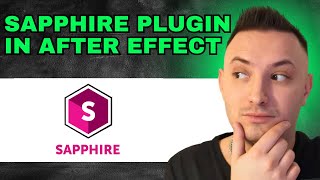 How To Add Sapphire Plugin In After Effects 2024  FULL GUIDE [upl. by Ahsotan34]