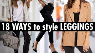 Leggings How to Style for Every Occasion [upl. by Manard]